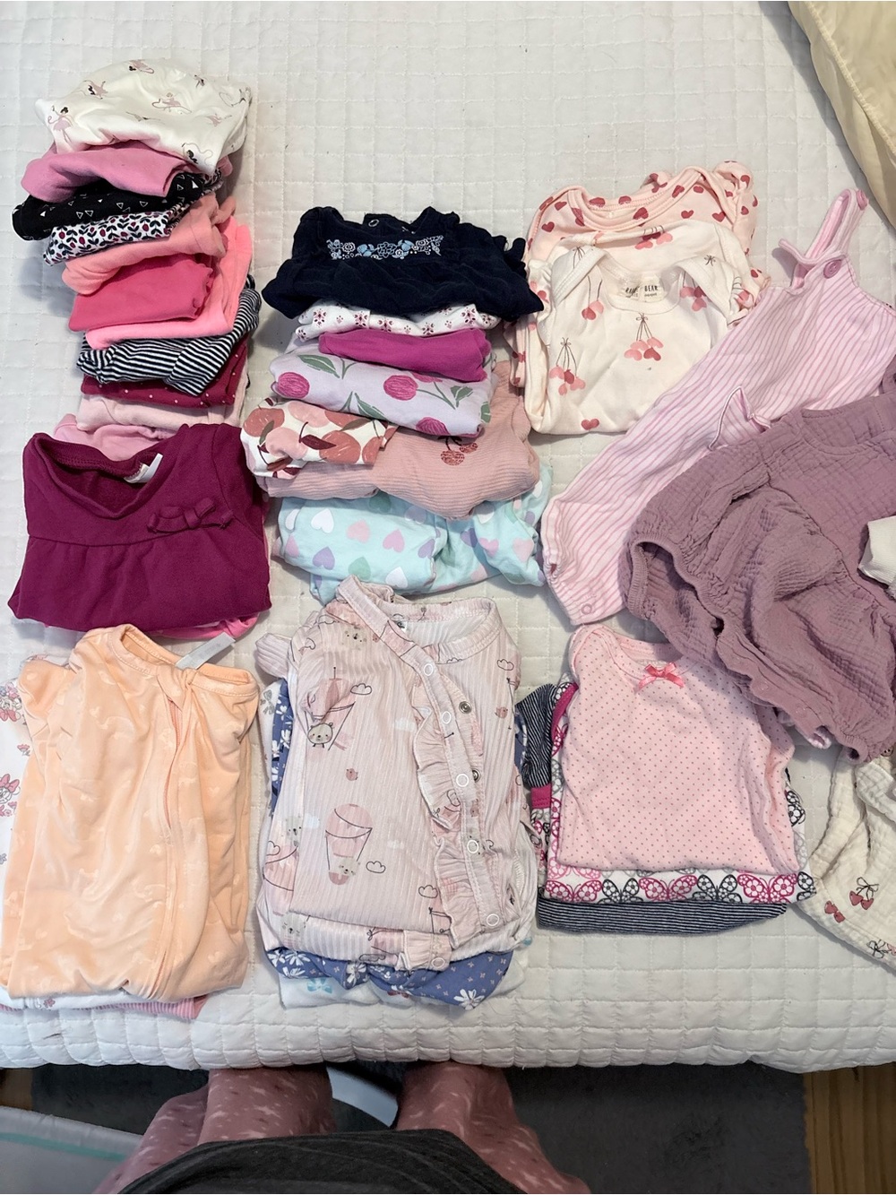 Baby Girls 0-3 months mixed clothing bundle